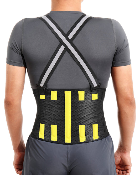 Fitomo BR5B Back Brace, Yellow - Fitomo