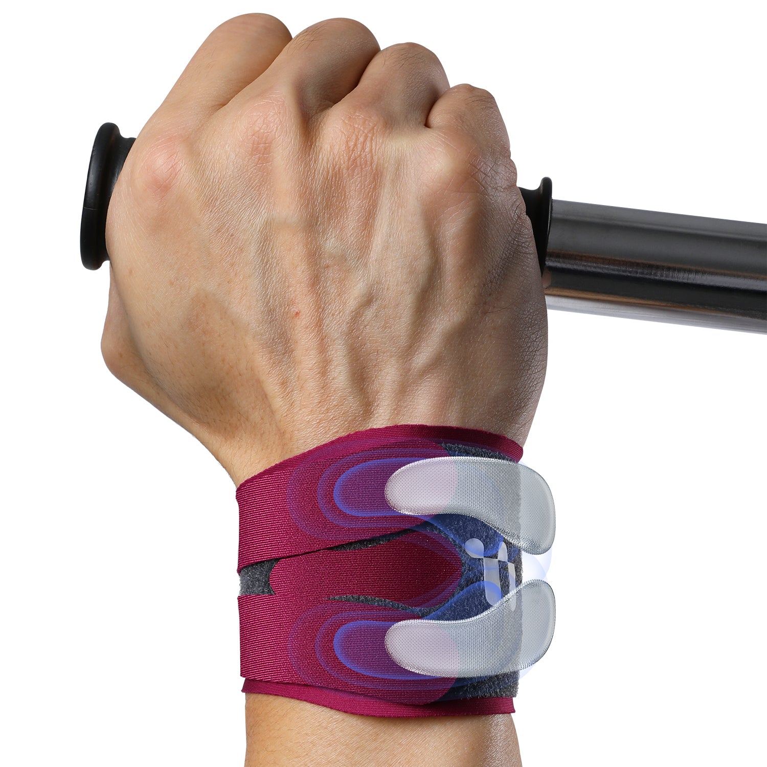 Movibrace Dynamic Wrist Bandage - Compression Support For Pain, Carpal Tunnel & Arthritis
