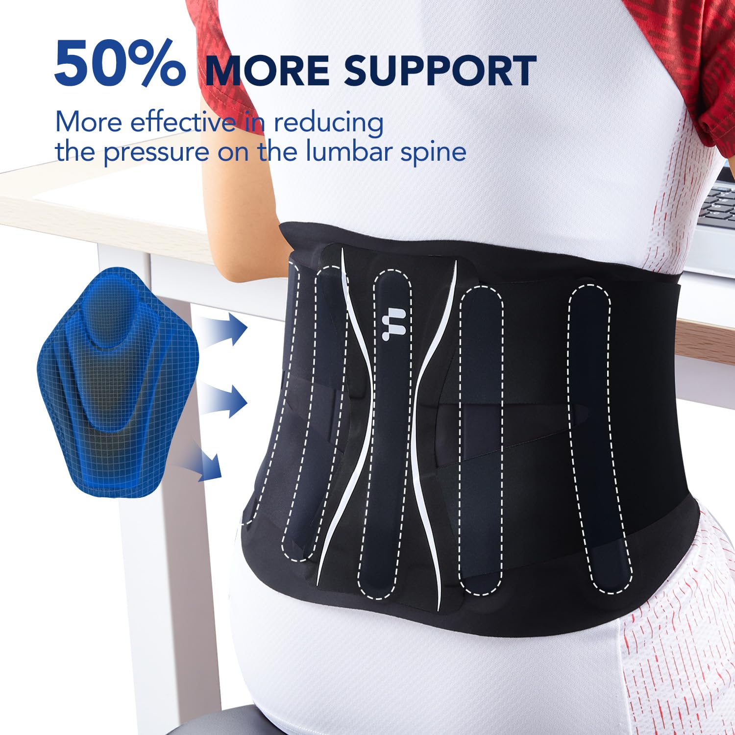Fitomo BR9B Back Brace| 0.5mm Ultra Thin