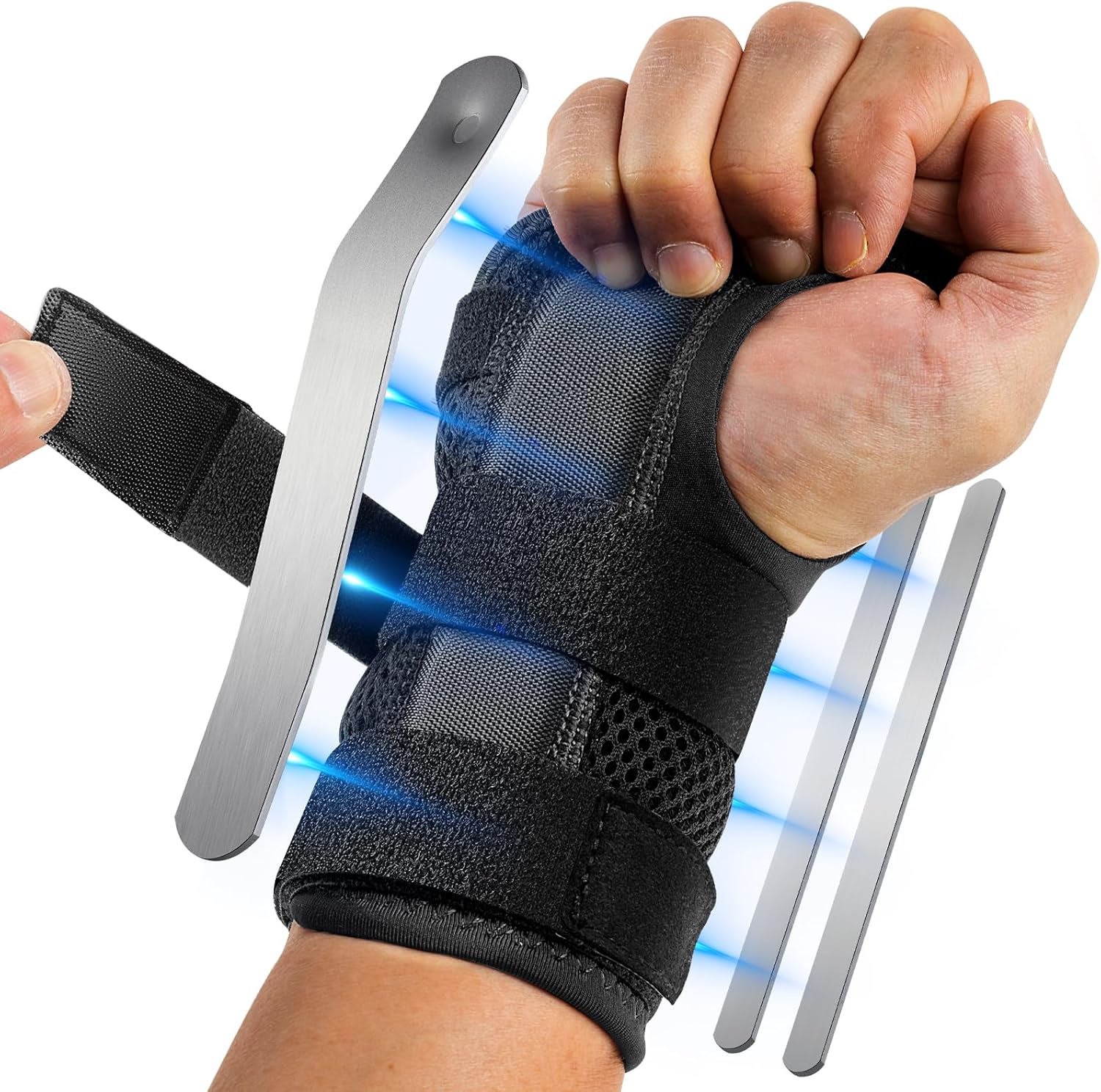 Fitomo SKPW3 Wrist Brace, Blue