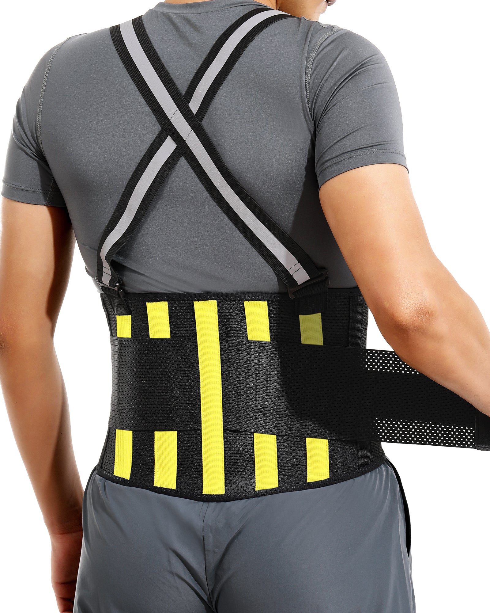 Fitomo BR5B Back Brace, Yellow