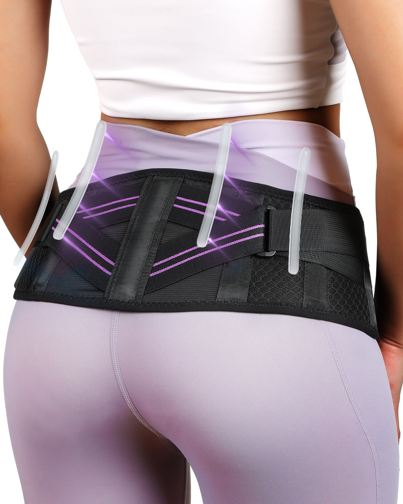 Image: Adjustable SI belt designed for pelvic support, posture alignment, sacroiliac joint support and pain relief.