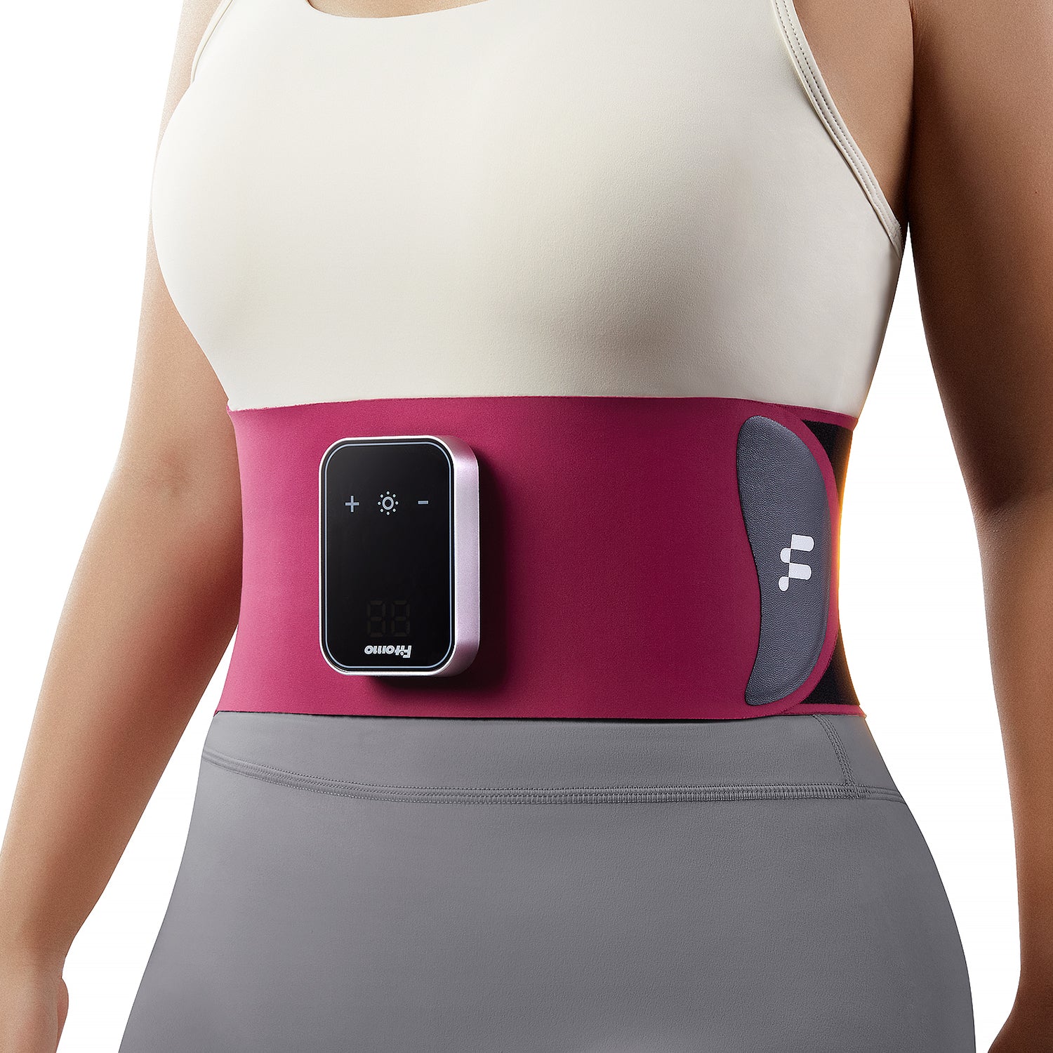 Fitomo FMHP1 Portable Heating Pad for Back Pain Relief