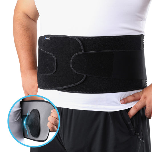 Fitomo Umbilical hernia belt with pressurized strap for Men & Women