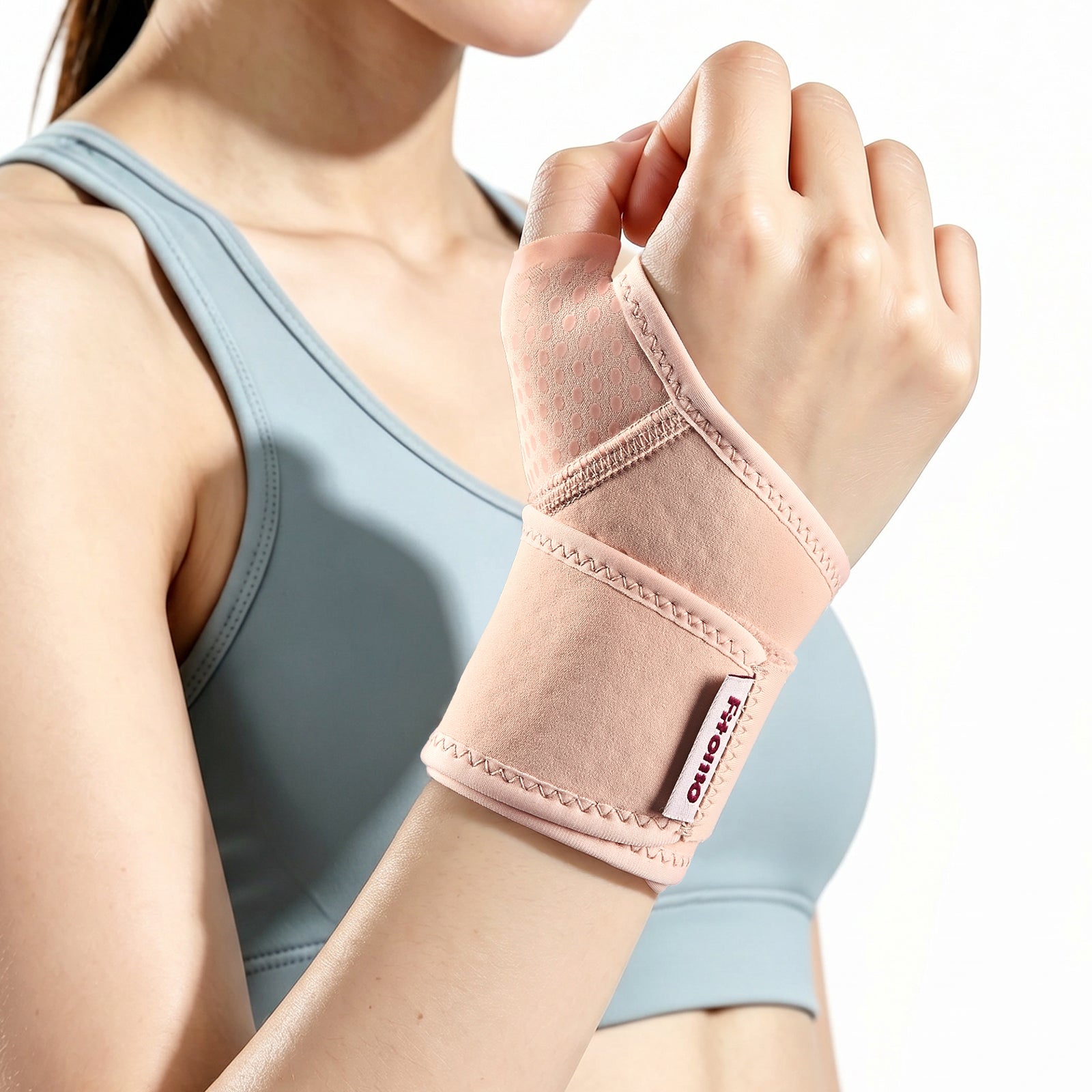 Fitomo FMWB10 Soft-Touch Wrist Brace | Breathable Daily Support