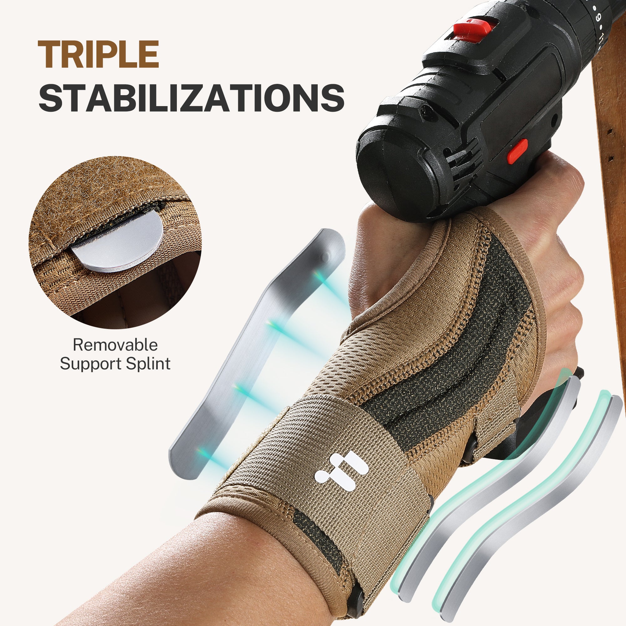 Fitomo FMWB6 Wrist Brace for Work