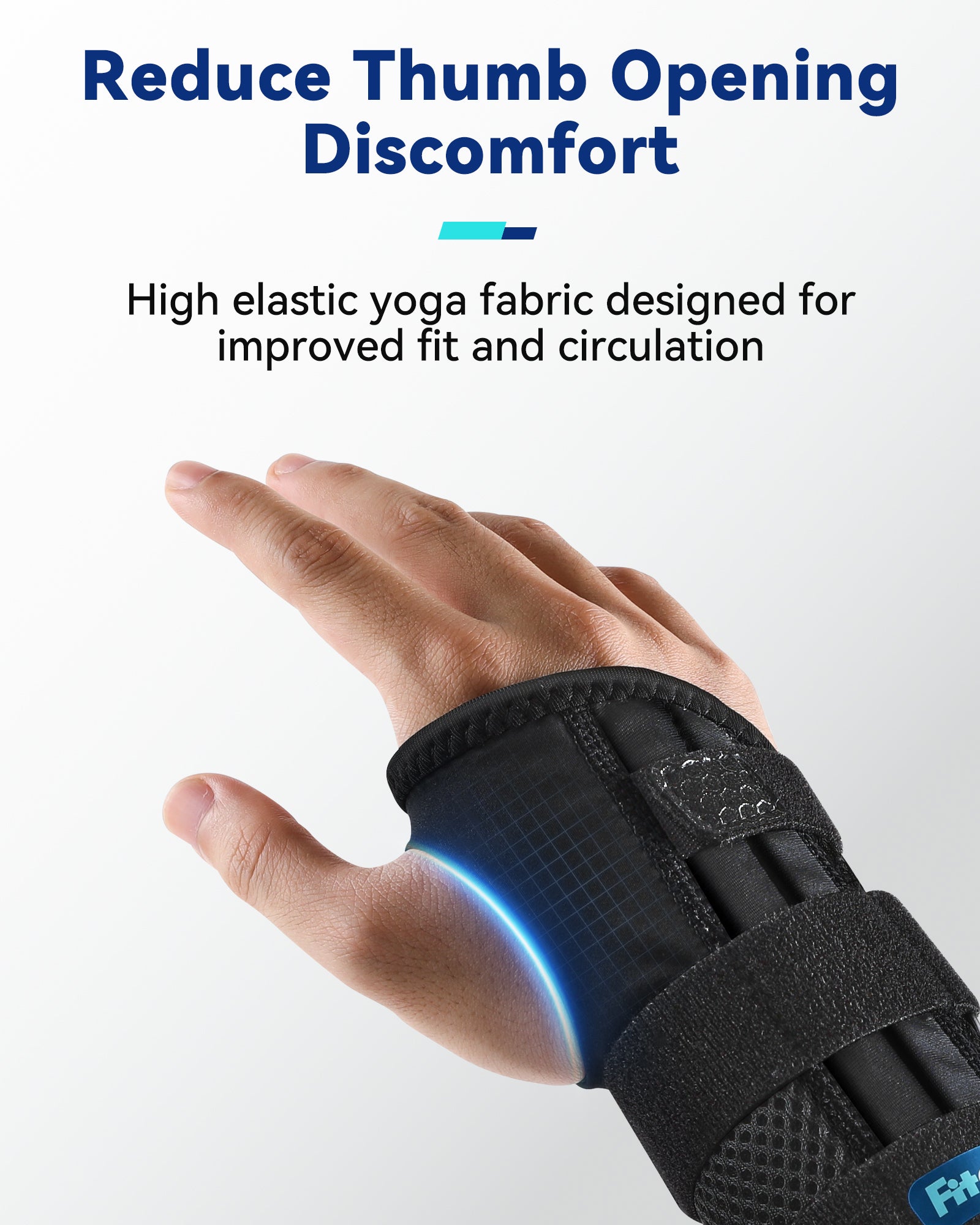 Fitomo SKPW3 Wrist Brace, Blue